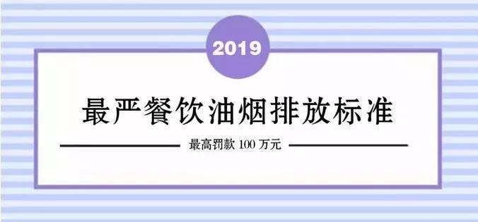 北京嚴(yán)餐飲油煙排放標(biāo)準(zhǔn)開始執(zhí)行！高罰款100萬(wàn)